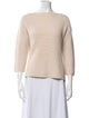 Michael Kors Cashmere Bateau Neckline Sweater