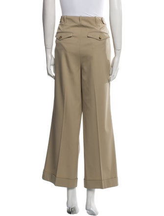 Michael Kors Virgin Wool Wide Leg Pants