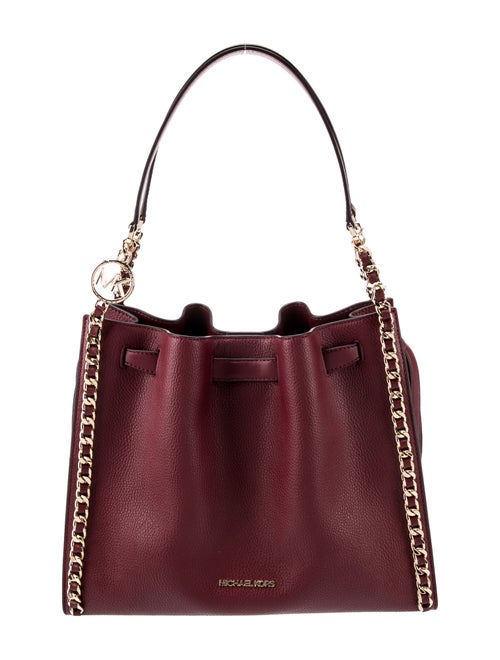 Michael Kors Leather Bucket Bag