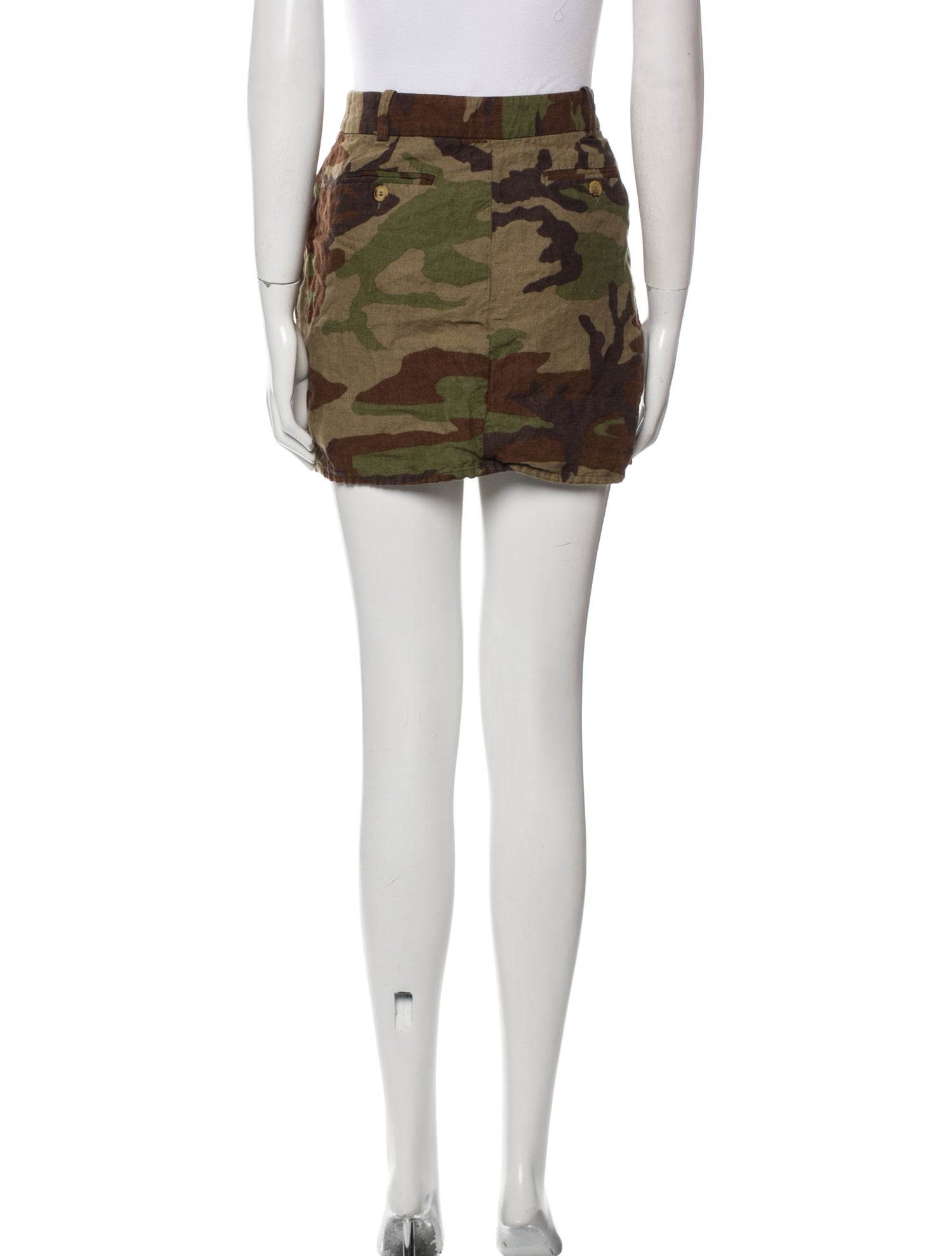 Michael Kors Linen Mini Skirt