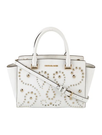 Michael Kors Leather Top Handle Bag