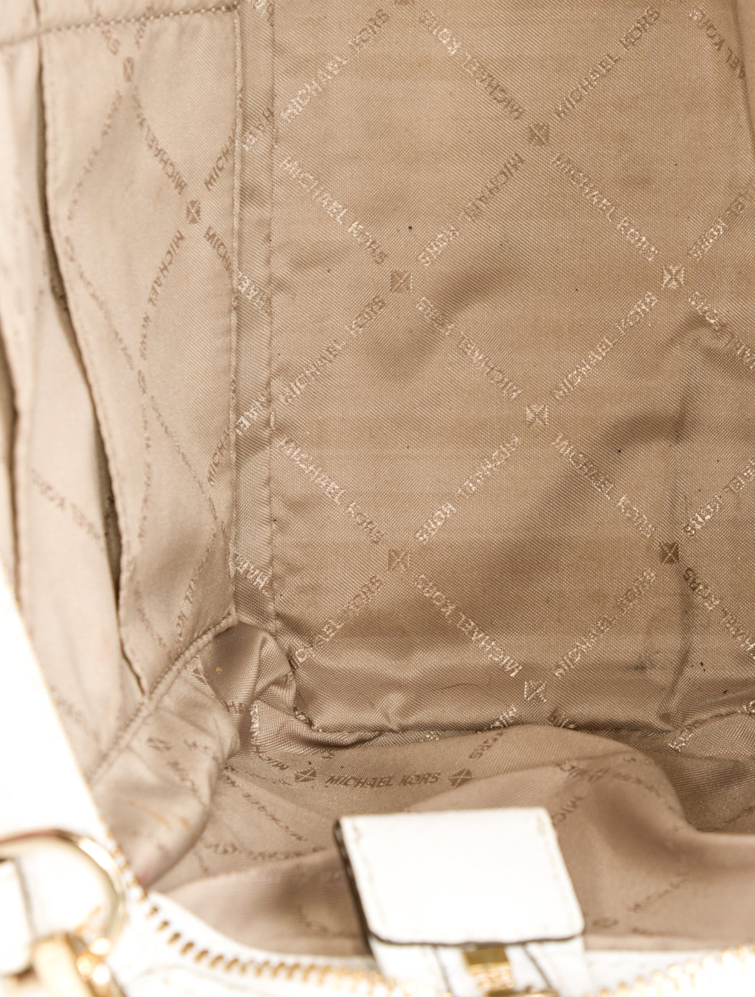 Michael Kors Leather Top Handle Bag