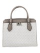 Michael Kors Leather Top Handle Bag