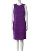 Michael Kors Crew Neck Knee-Length Dress