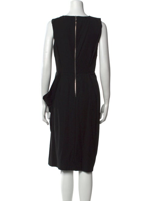Michael Kors Virgin Wool Midi Length Dress