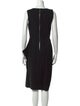 Michael Kors Virgin Wool Midi Length Dress