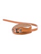 Michael Kors Skinny Leather Belt