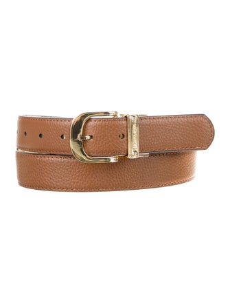 Michael Kors Skinny Leather Belt