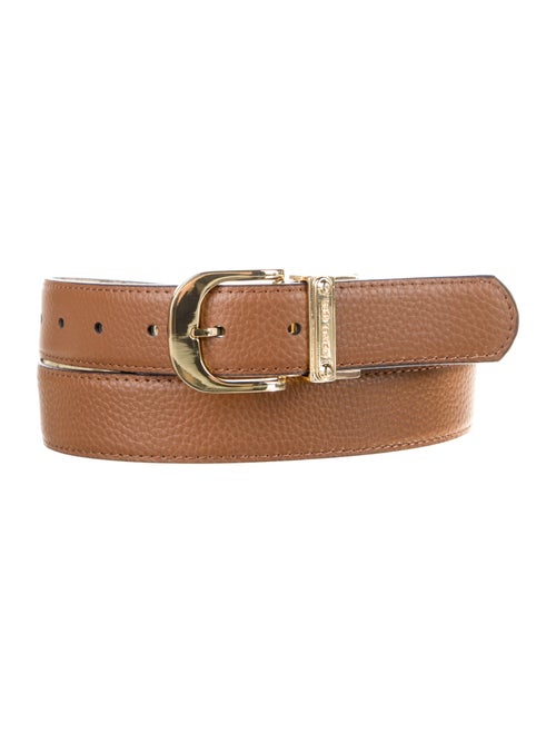 Michael Kors Skinny Leather Belt
