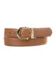 Michael Kors Skinny Leather Belt
