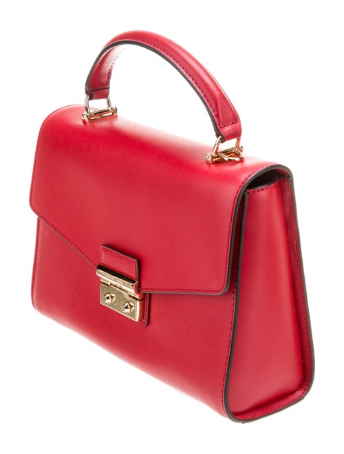 Michael Kors Leather Top Handle Bag