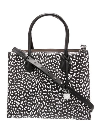 Michael Kors Saffiano Leather Top Handle Bag