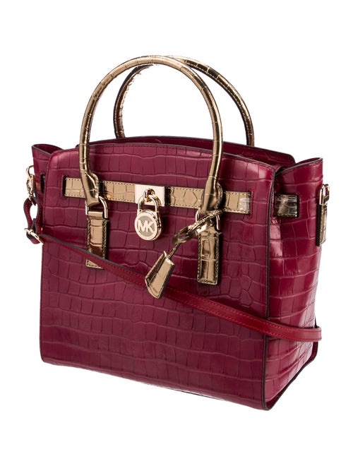 Michael Kors Leather Top Handle Bag