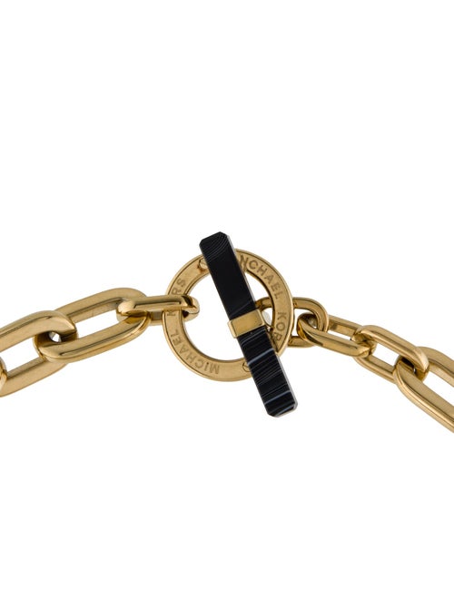 Michael Kors Chain Link Toggle Necklace