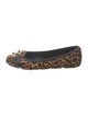 Michael Michael Kors Ponyhair Animal Print Flats