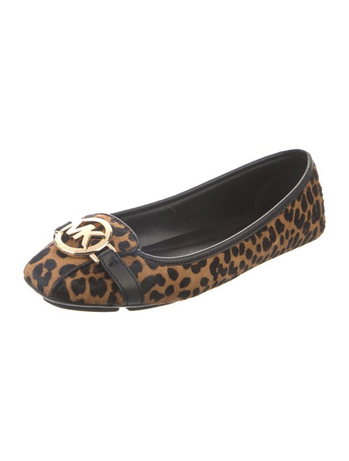 Michael Michael Kors Ponyhair Animal Print Flats