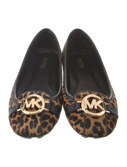 Michael Michael Kors Ponyhair Animal Print Flats
