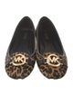 Michael Michael Kors Ponyhair Animal Print Flats