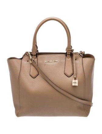 Michael Kors Leather Top Handle Bag
