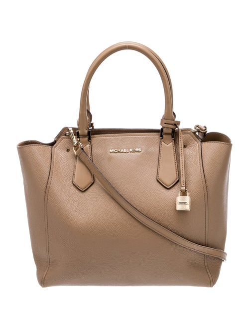 Michael Kors Leather Top Handle Bag