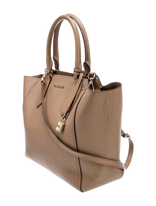 Michael Kors Leather Top Handle Bag