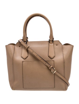 Michael Kors Leather Top Handle Bag
