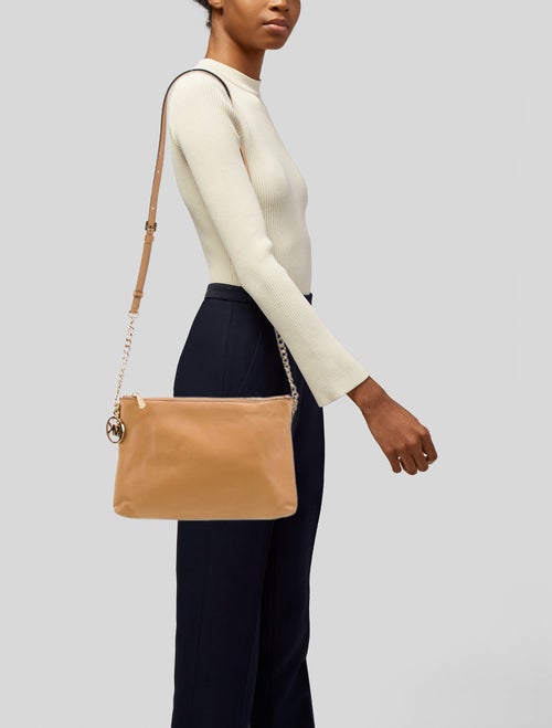 Michael Kors Leather Crossbody Bag