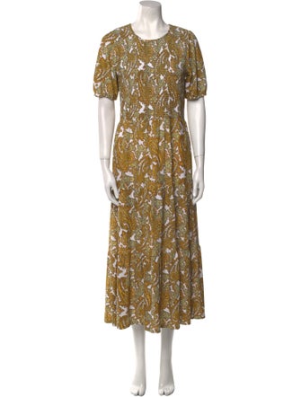 Michael Kors Printed Long Dress