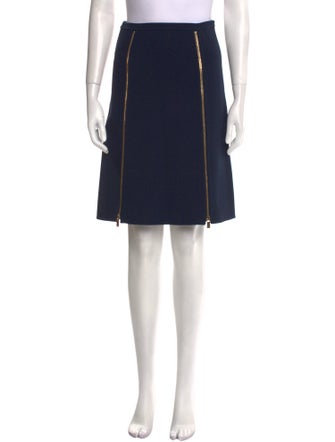 Michael Kors Wool Knee-Length Skirt