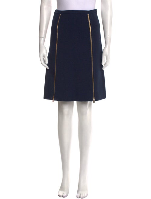 Michael Kors Wool Knee-Length Skirt
