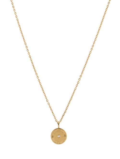 Michael Kors Crystal Pendant Necklace