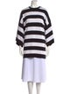 Michael Kors Striped Mock Neck Tunic