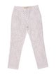 Michael Kors Lace Pattern Straight Leg Pants