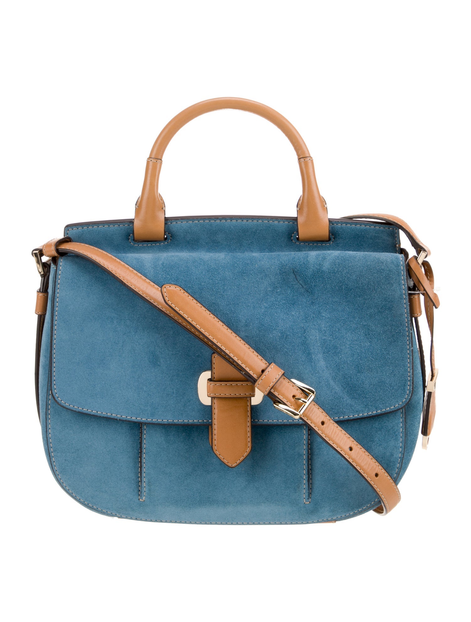 Michael Michael Kors Suede Crossbody Bag