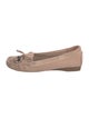 Michael Kors Suede Bow Accents Moccasins