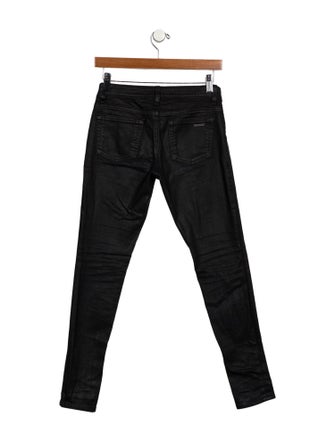 Michael Kors Mid-Rise Straight Leg Jeans