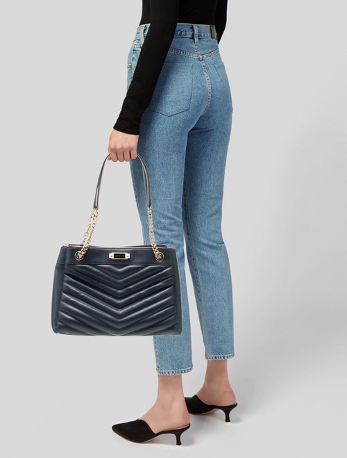 Michael Kors Chevron Shoulder Bag
