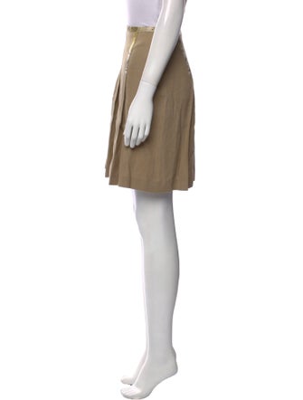 Michael Kors Linen Mini Skirt