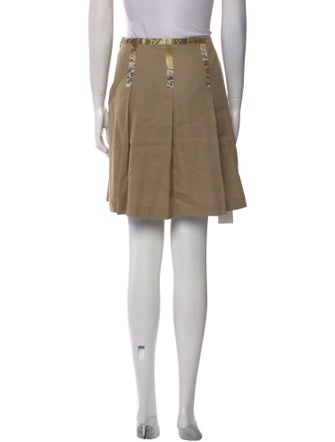 Michael Kors Linen Mini Skirt