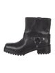 Michael Kors Leather Moto Boots