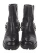 Michael Kors Leather Moto Boots