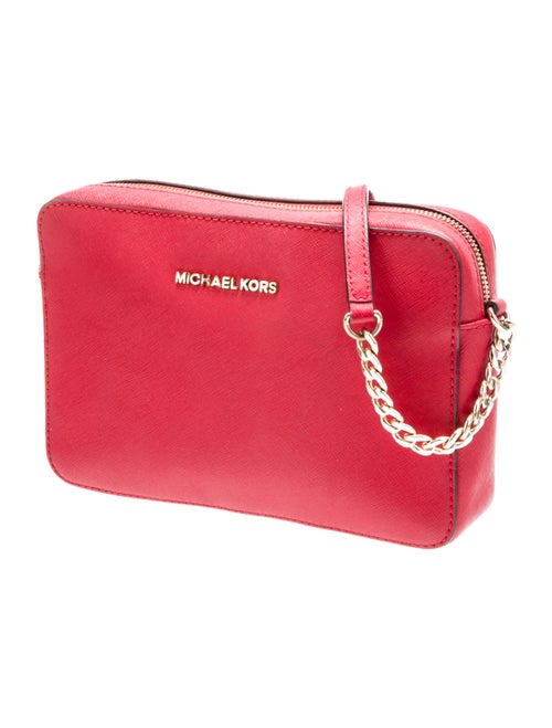 Michael Kors Saffiano Leather Crossbody Bag