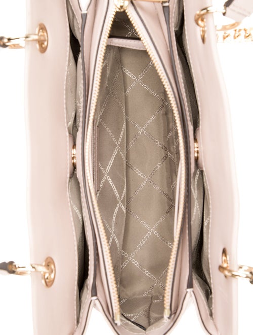 Michael Kors Leather Top Handle Bag