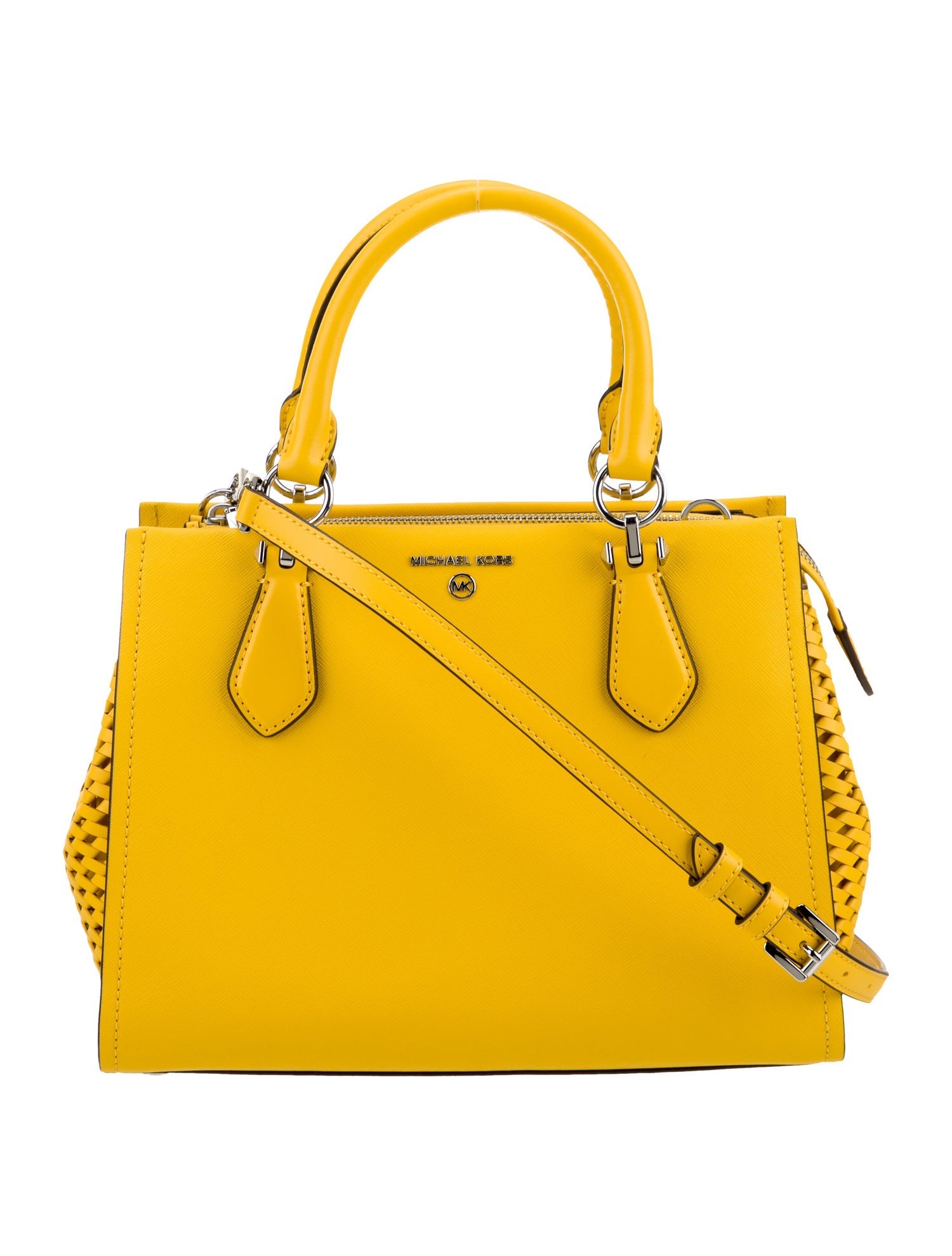 Michael Kors Saffiano Leather Top Handle Bag