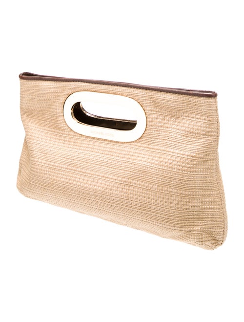 Michael Kors Straw Top Handle Bag