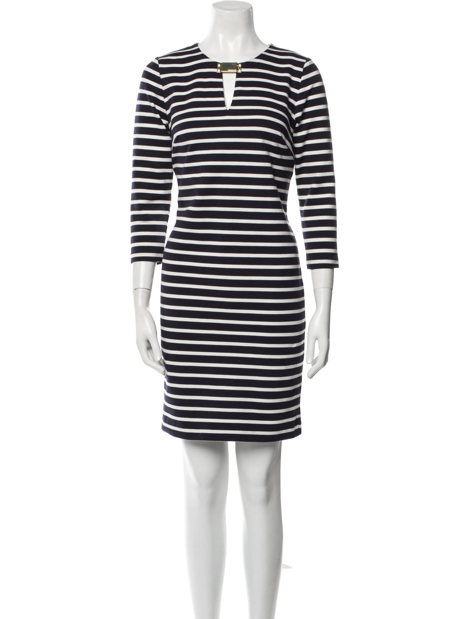 Michael Kors Striped Mini Dress