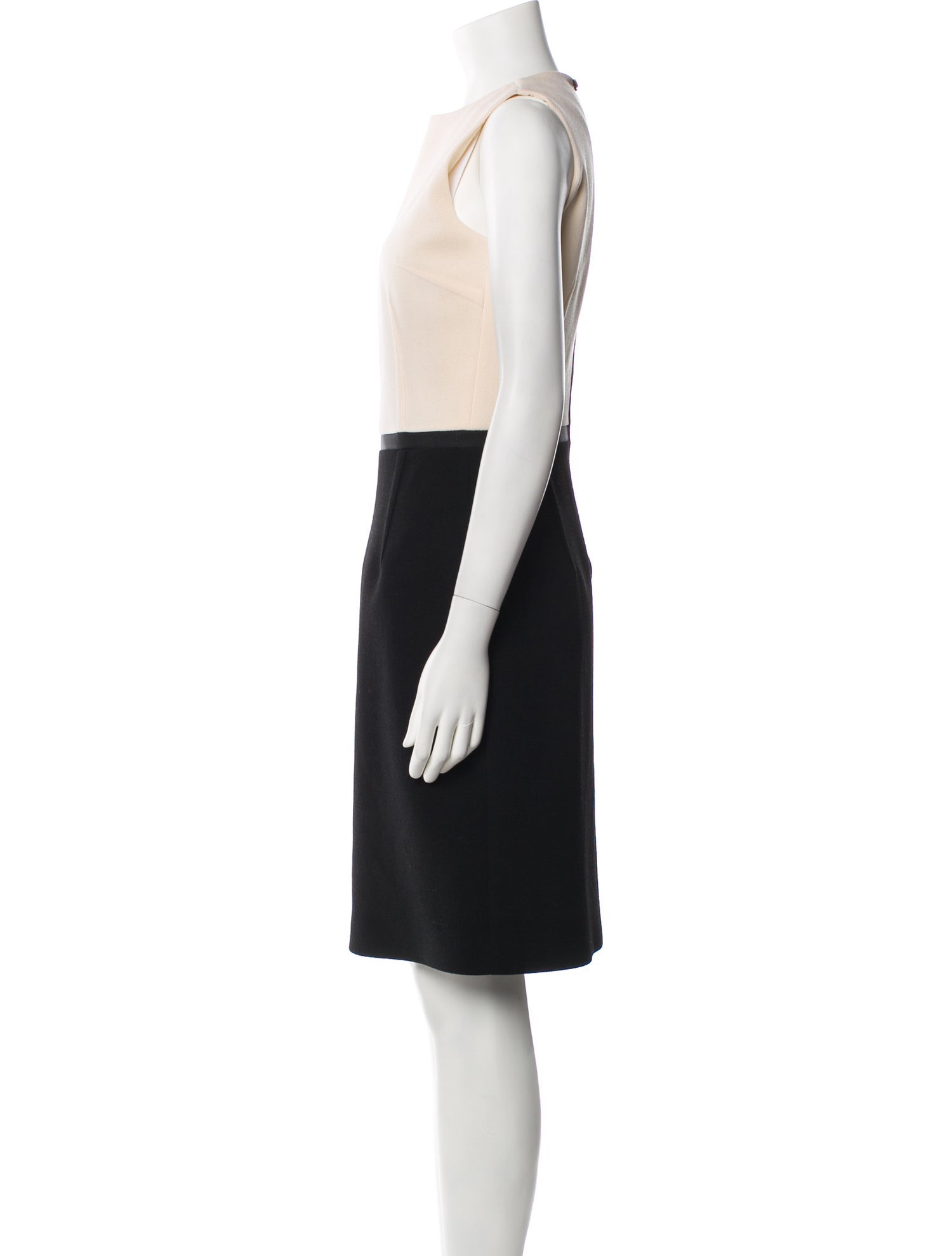Michael Kors Virgin Wool Knee-Length Dress