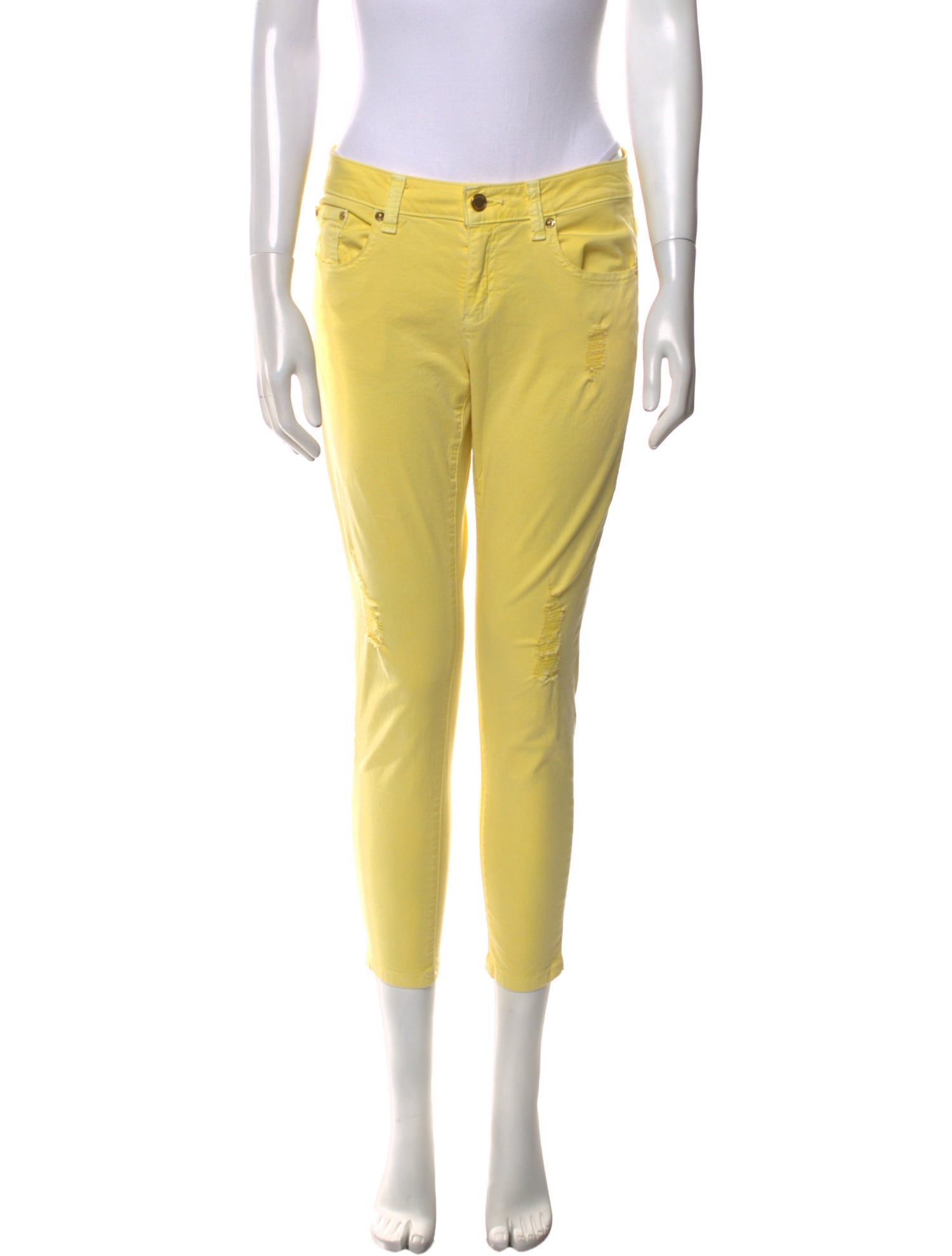 Michael Kors Mid-Rise Skinny Leg Jeans