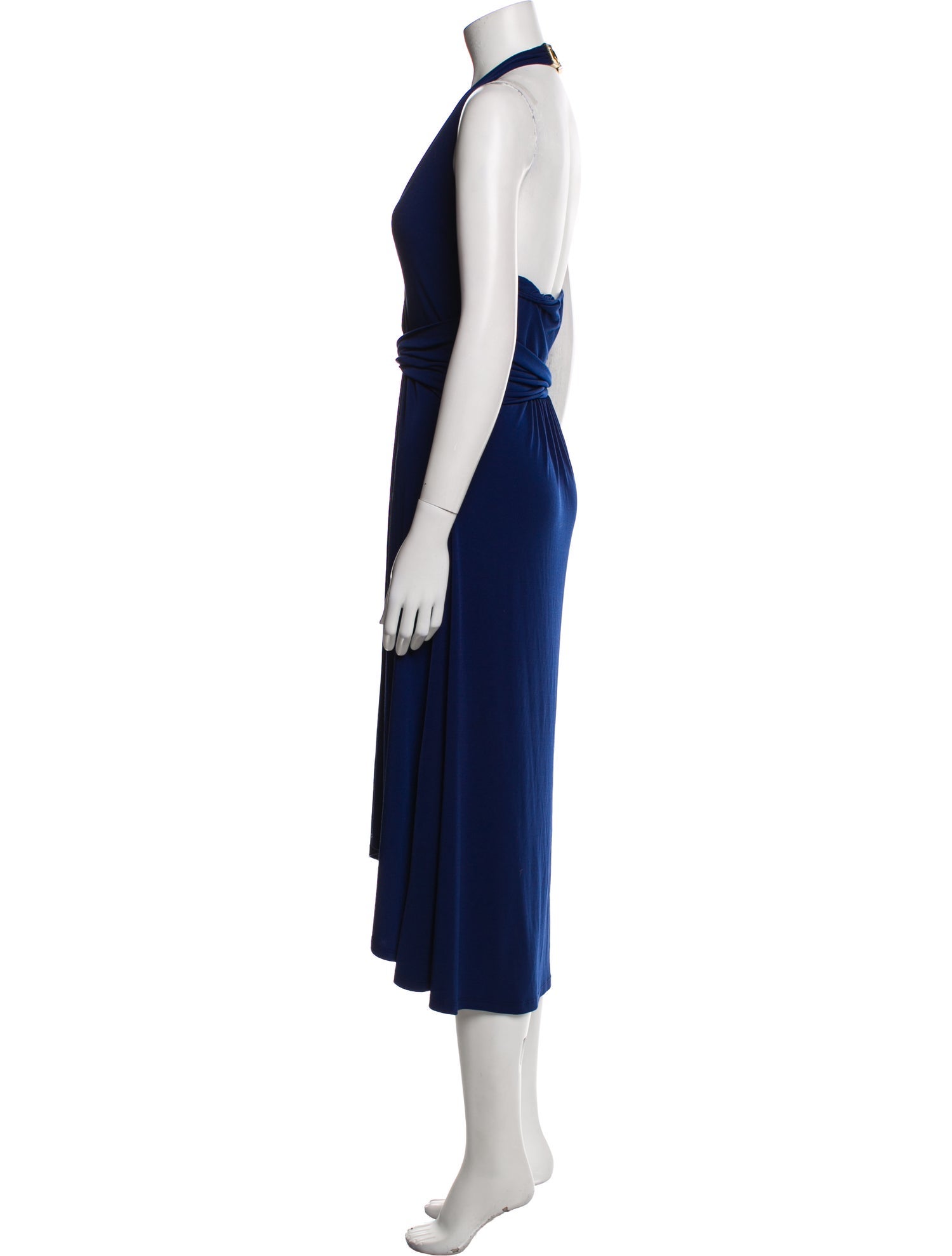 Michael Kors Halterneck Midi Length Dress