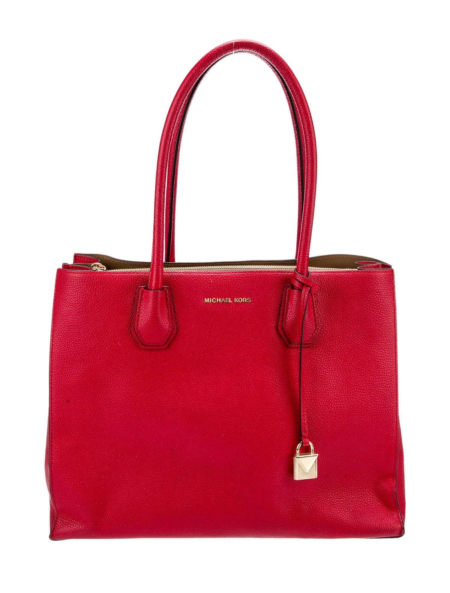 Michael Kors Leather Top Handle Bag